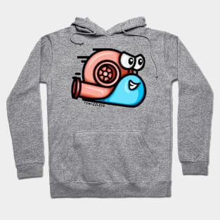 Turbo Snail - Classic (Coral & Blue) Hoodie